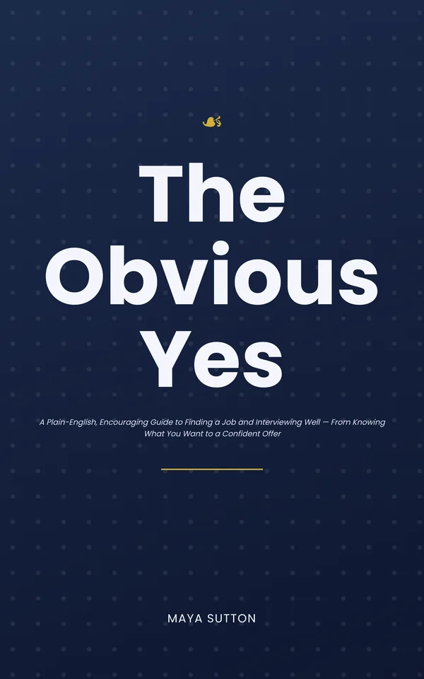 The Obvious Yes — cover