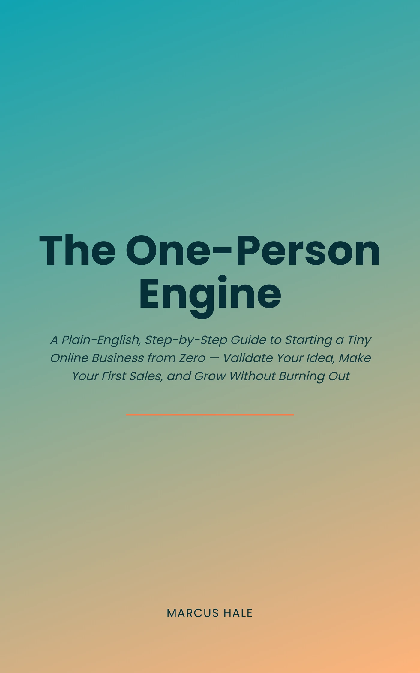 The One-Person Engine — cover