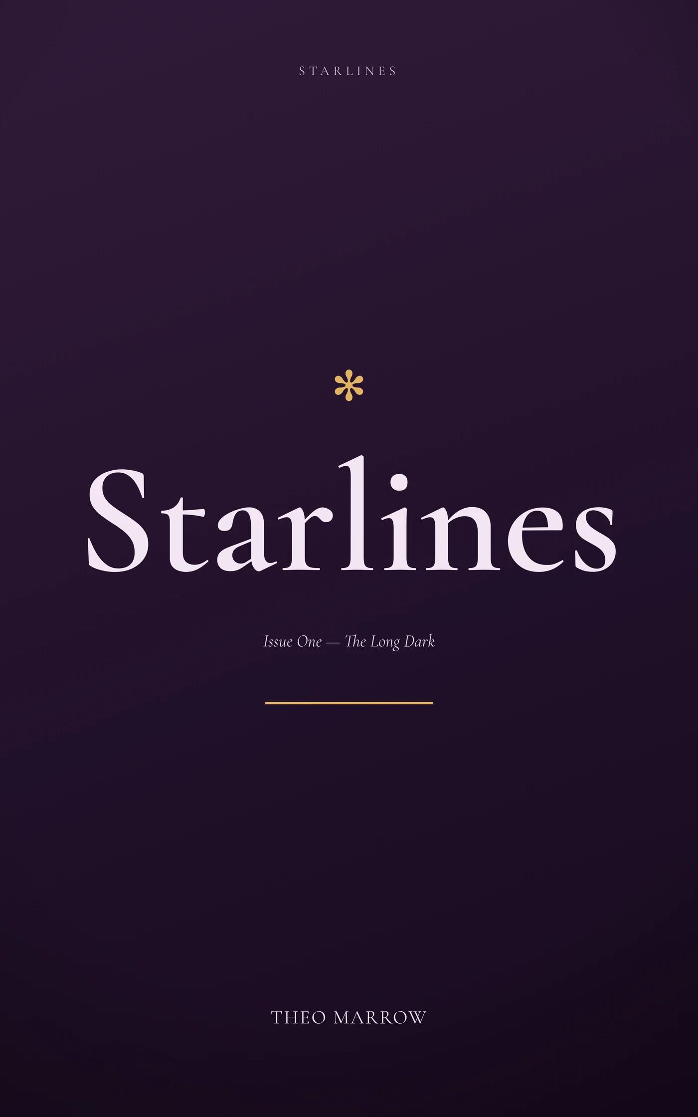 Starlines — cover