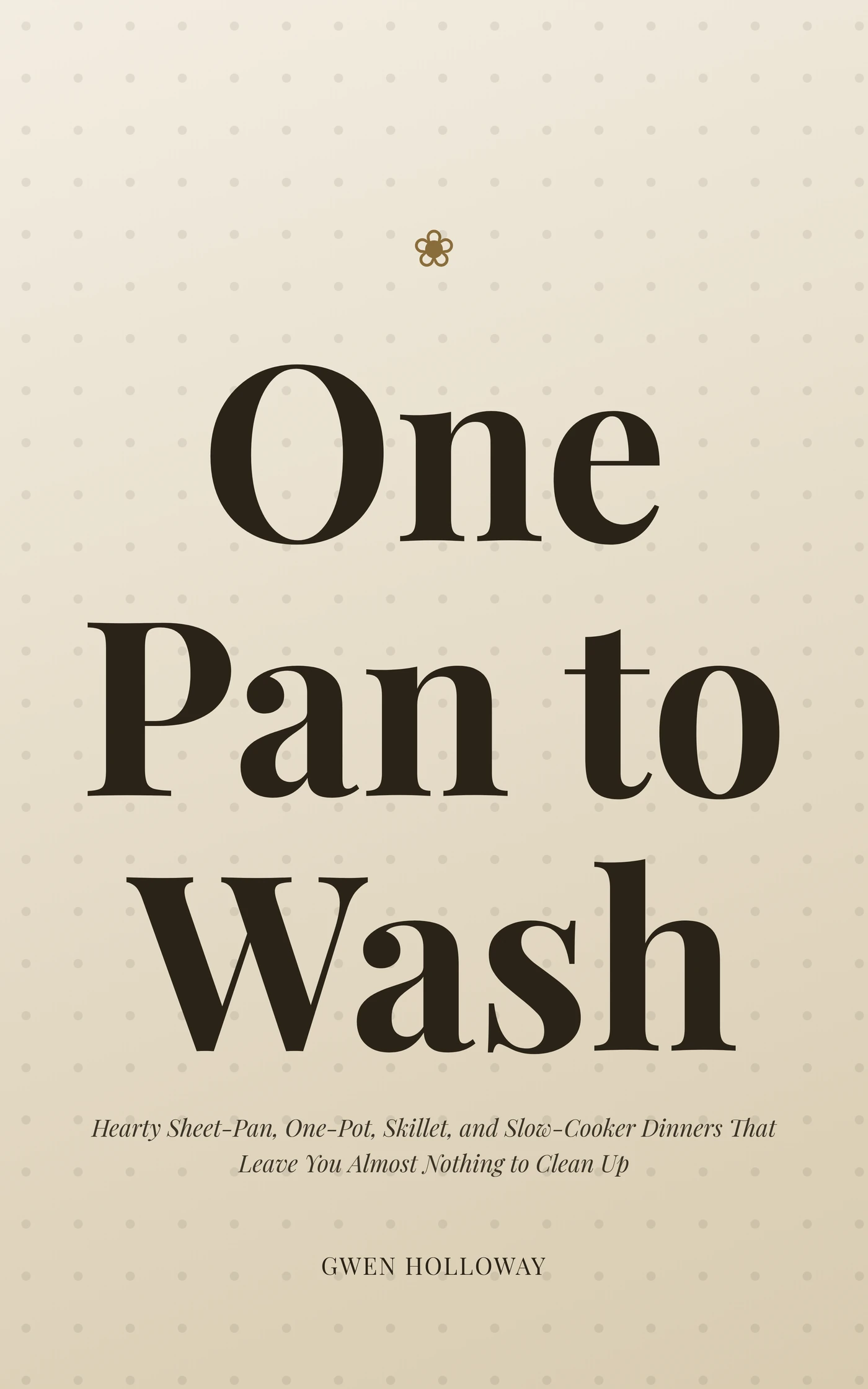 One Pan to Wash — cover