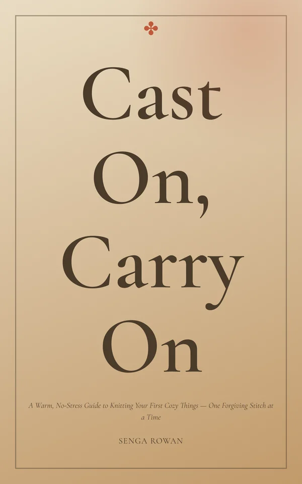 Cast On, Carry On — cover