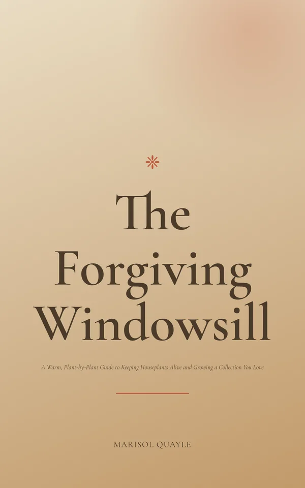 The Forgiving Windowsill — cover