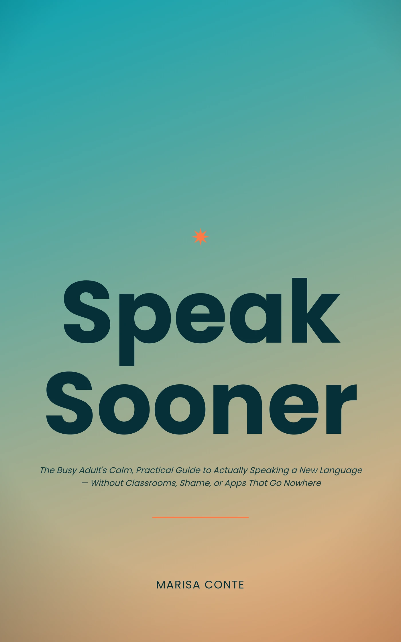 Speak Sooner — cover