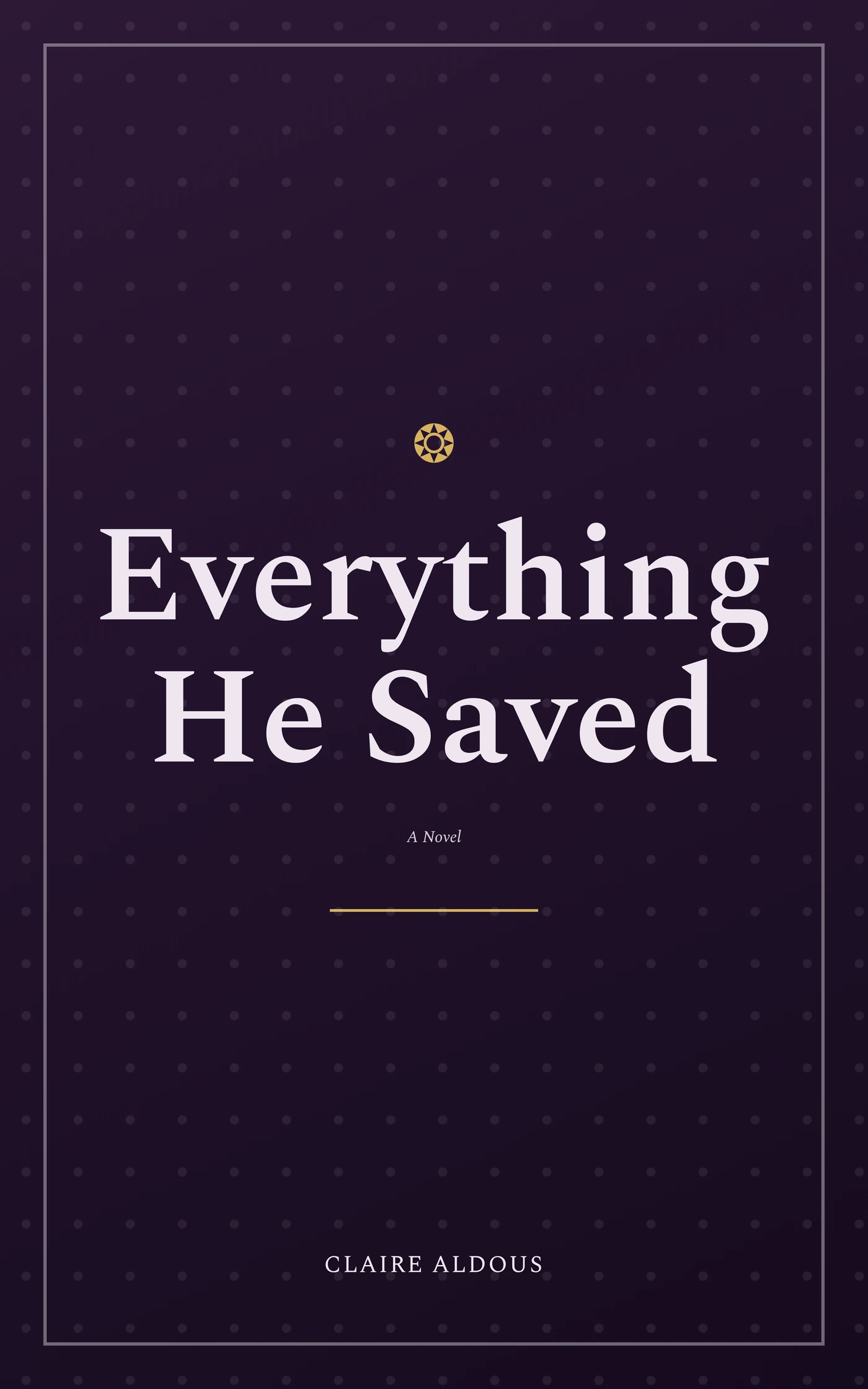 Everything He Saved — cover