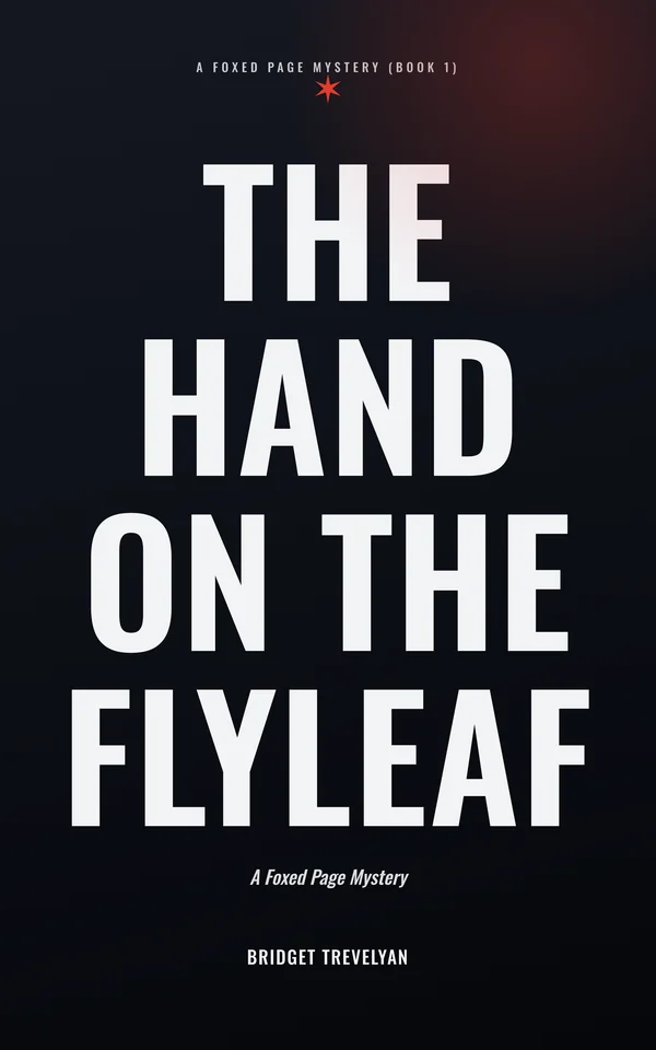The Hand on the Flyleaf — cover