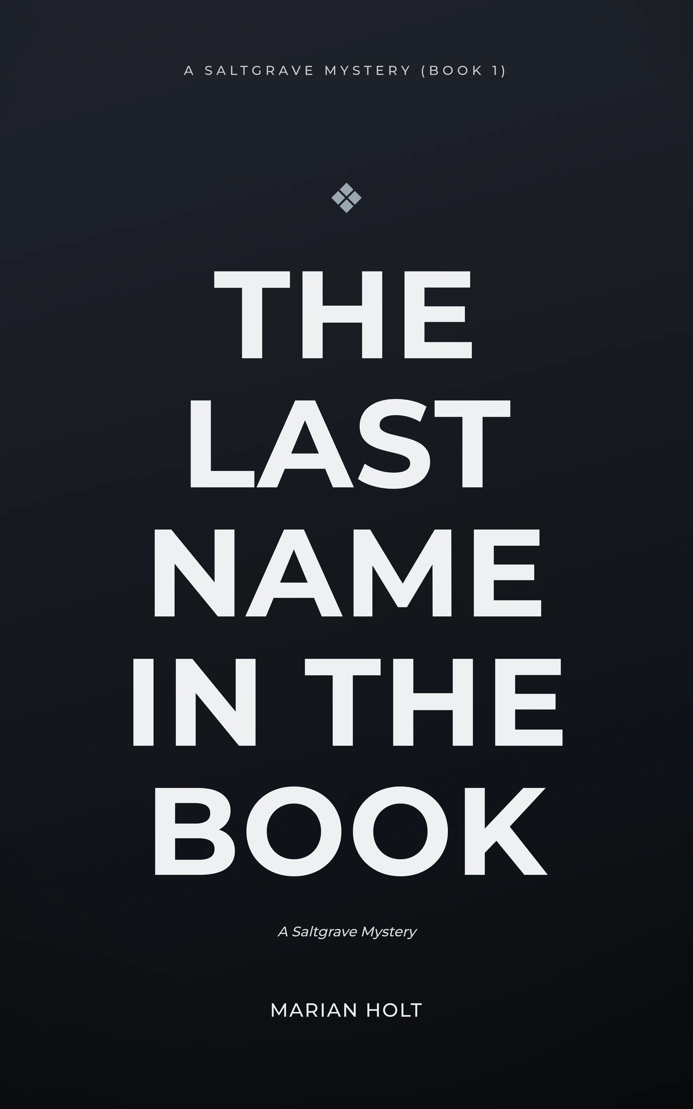 The Last Name in the Book — cover