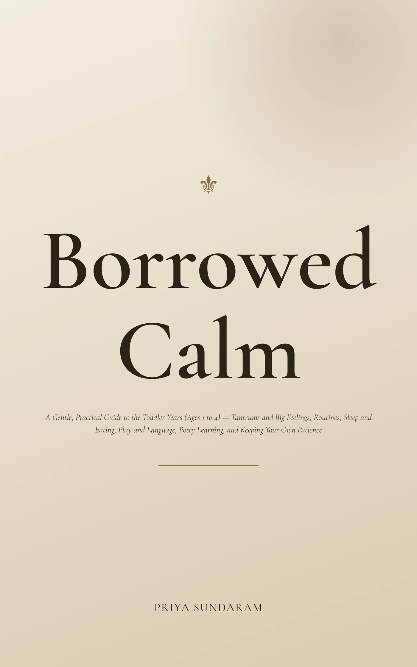 Borrowed Calm — cover