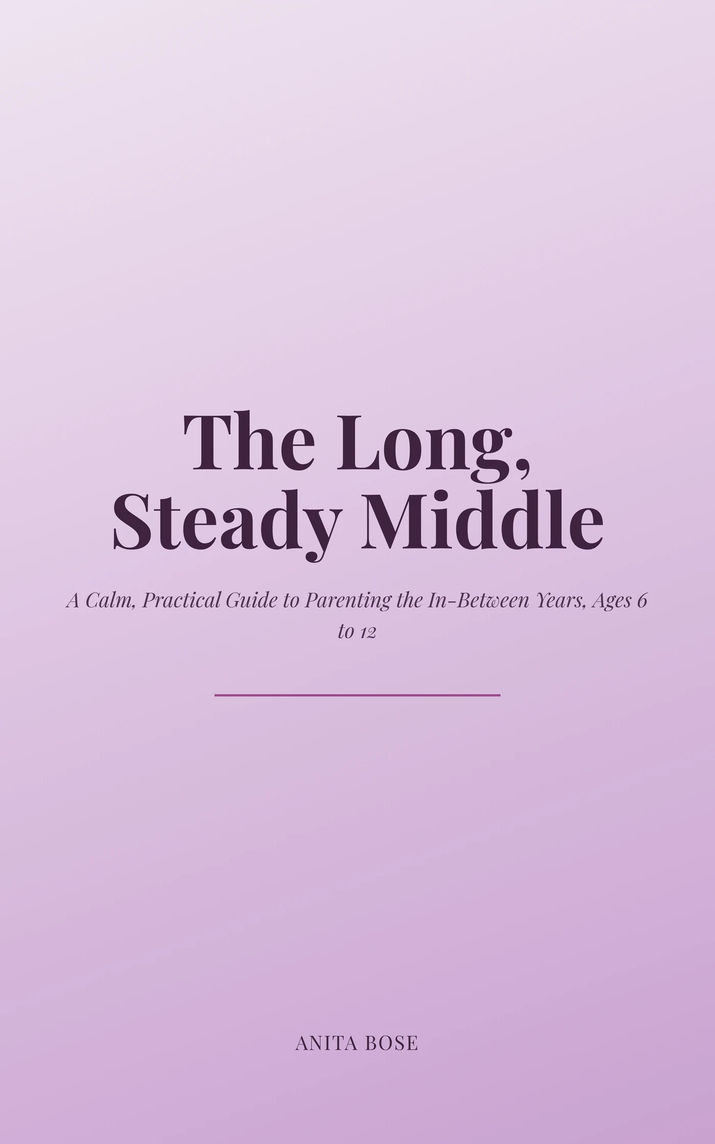 The Long, Steady Middle — cover