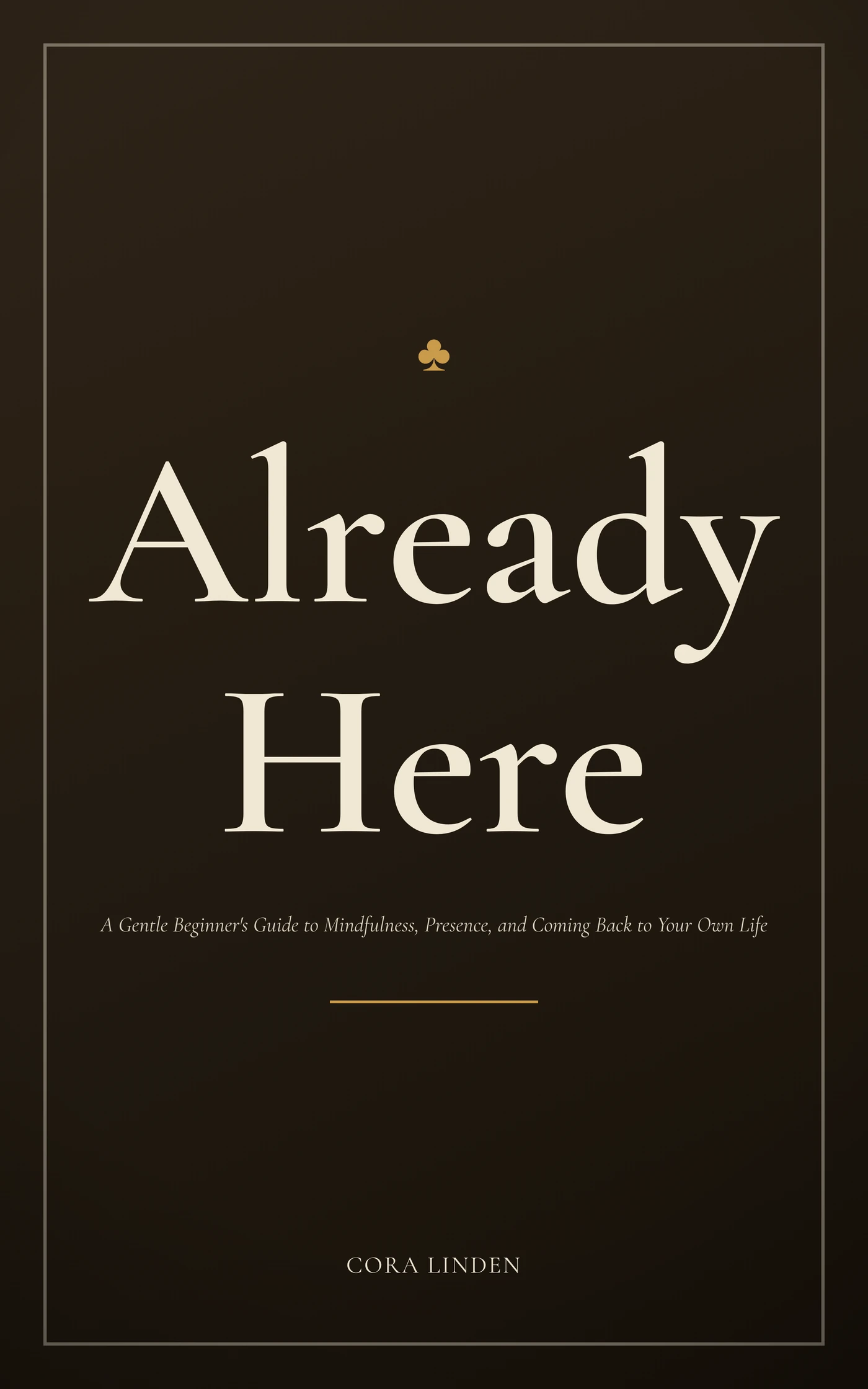 Already Here — cover