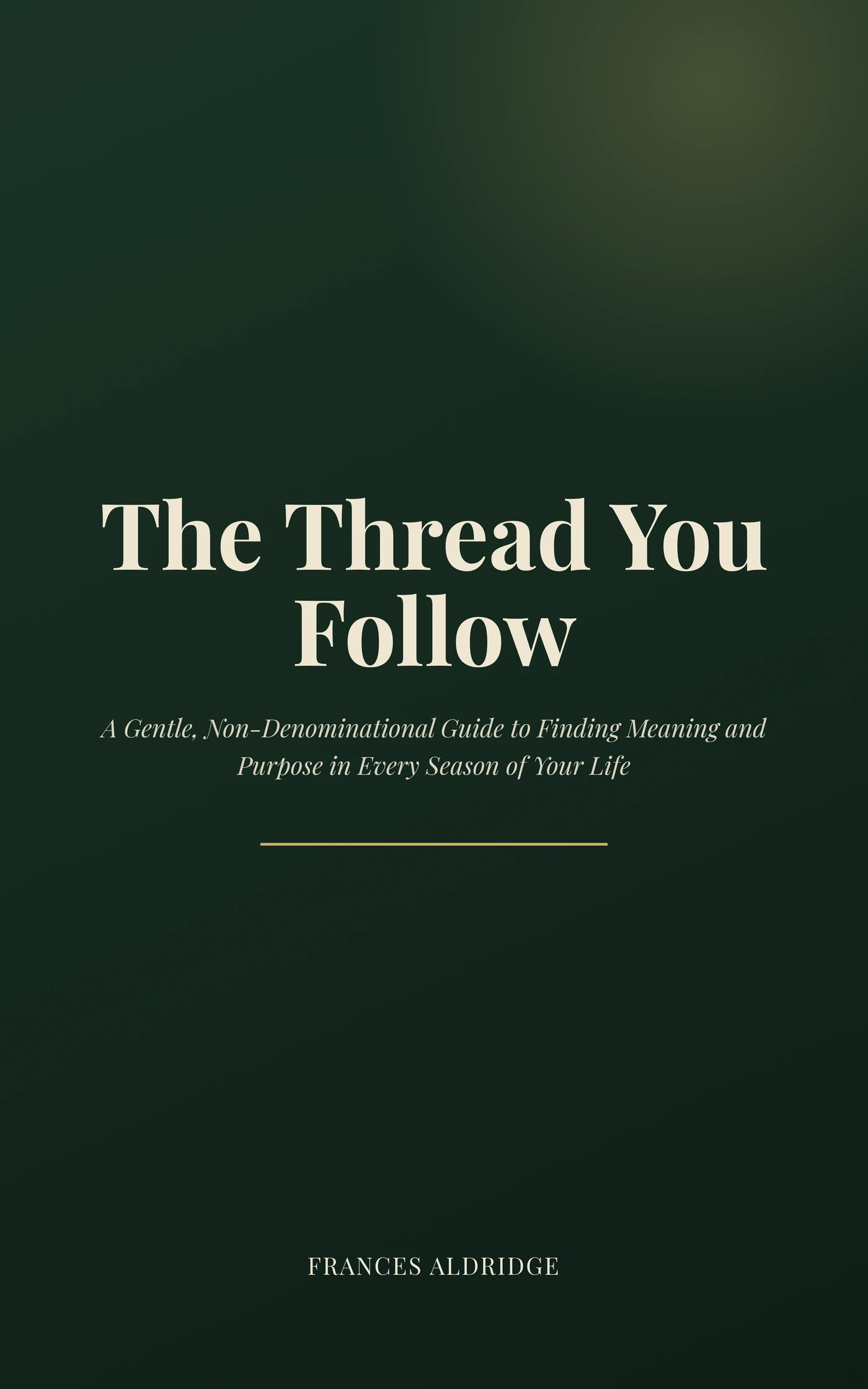 The Thread You Follow — cover