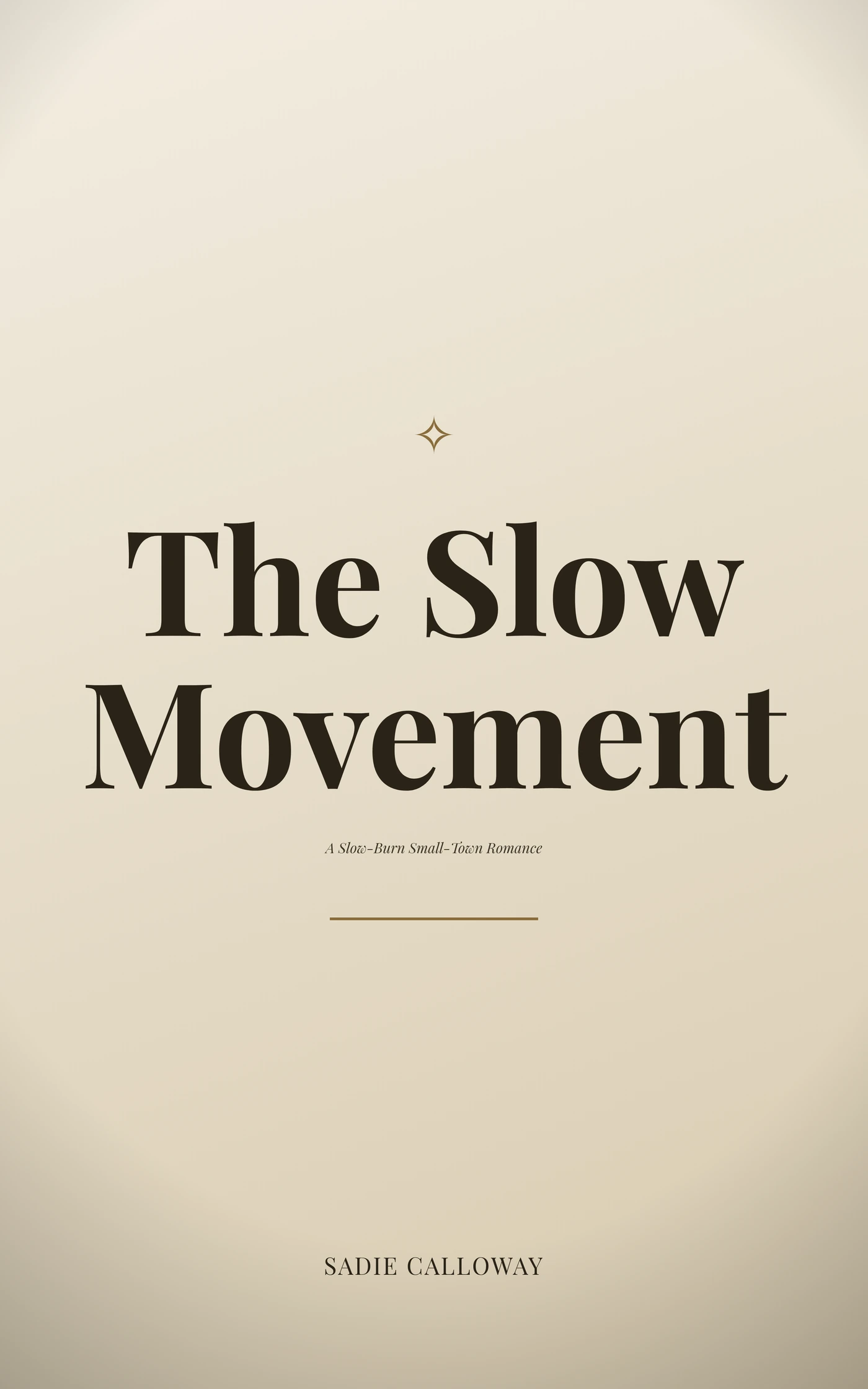 The Slow Movement — cover