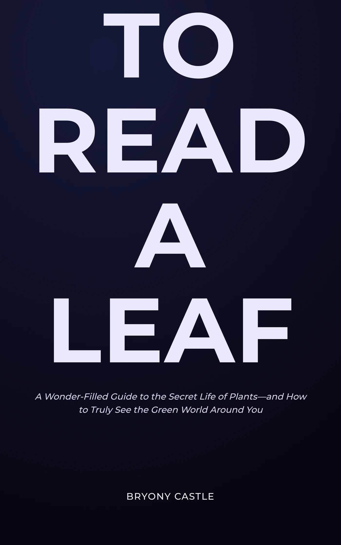 How to Read a Leaf — cover