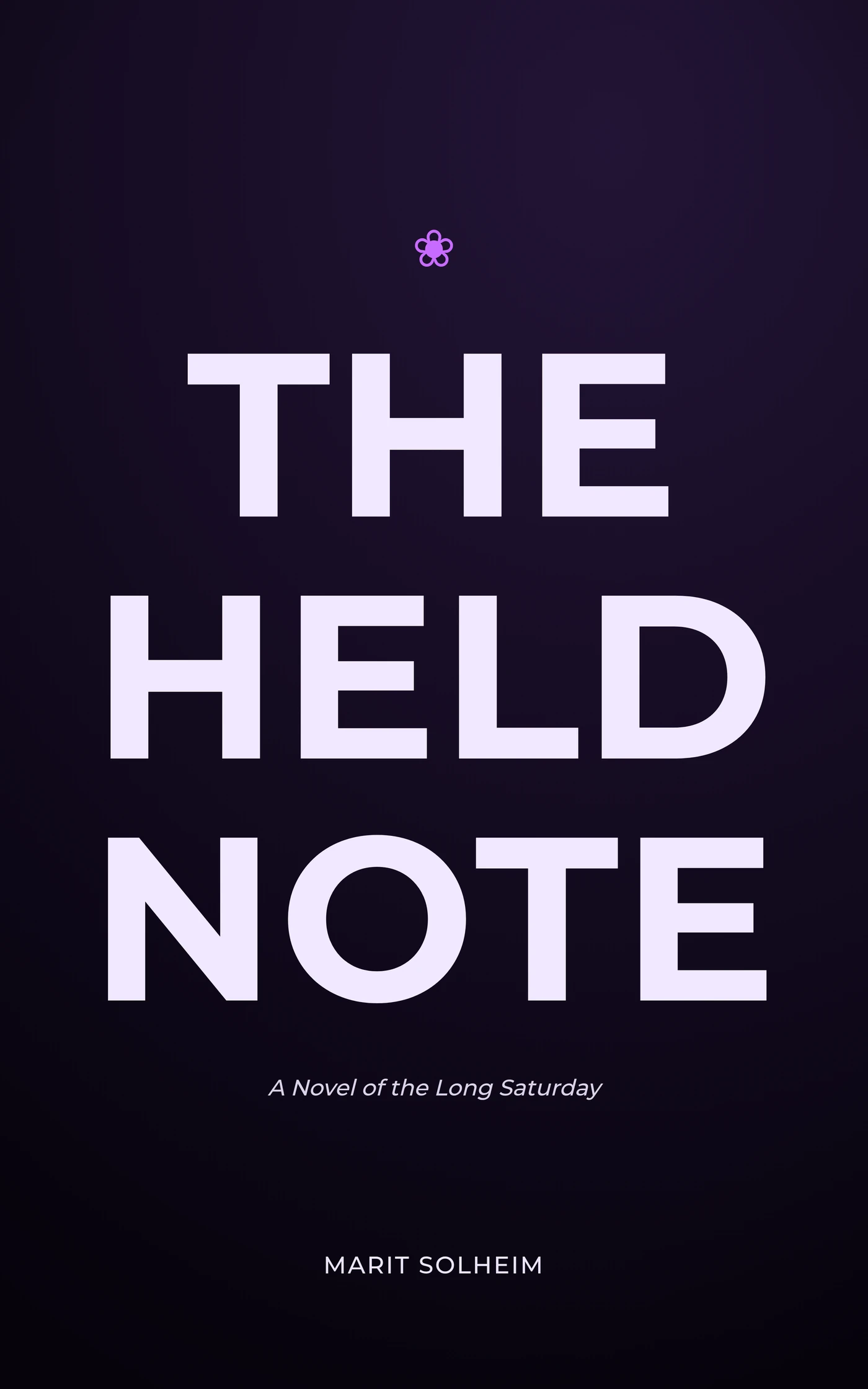 The Held Note — cover