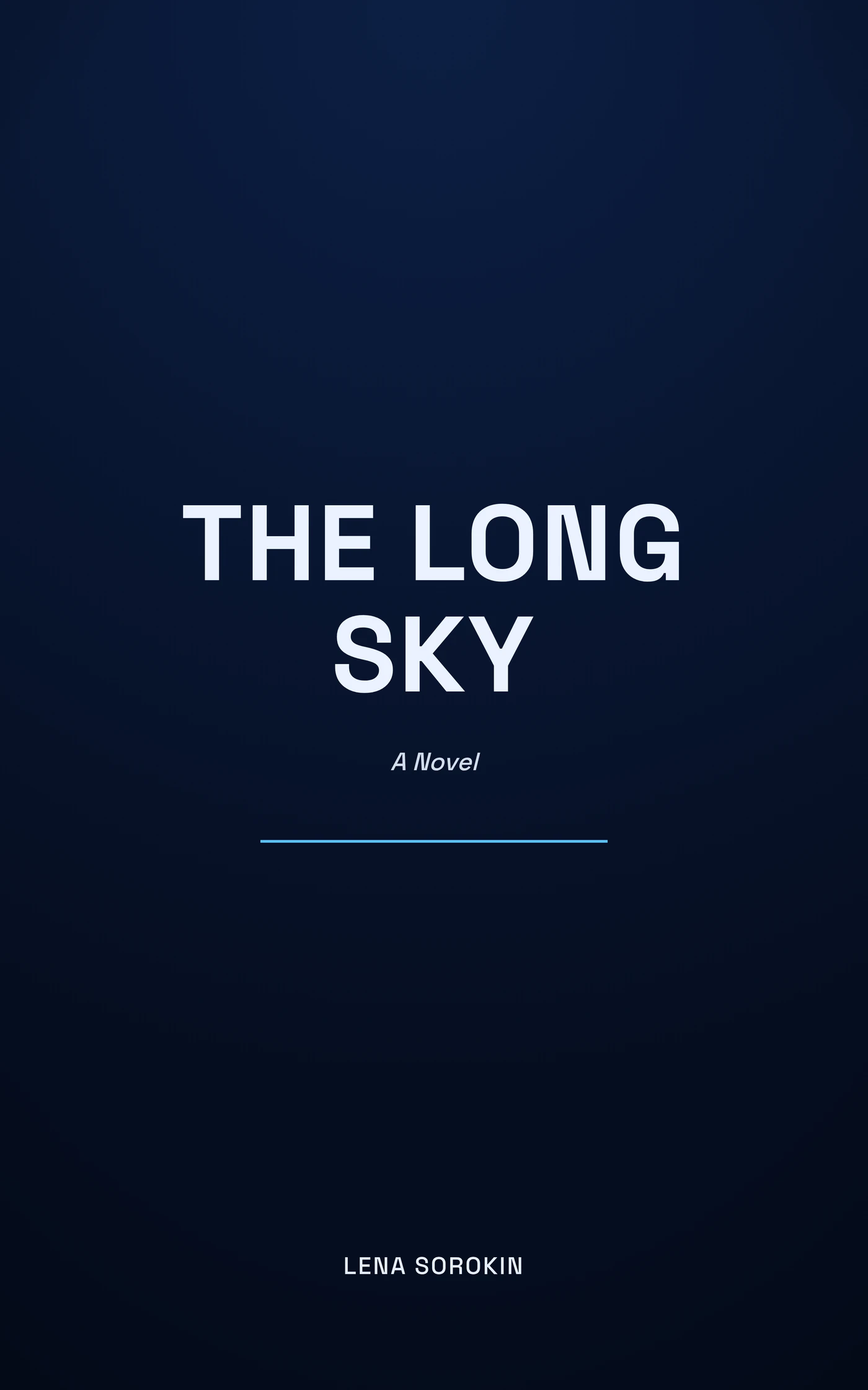 The Long Sky — cover