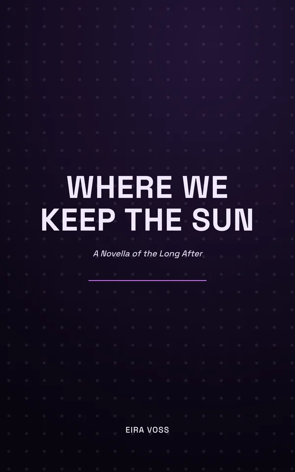 Where We Keep the Sun — cover