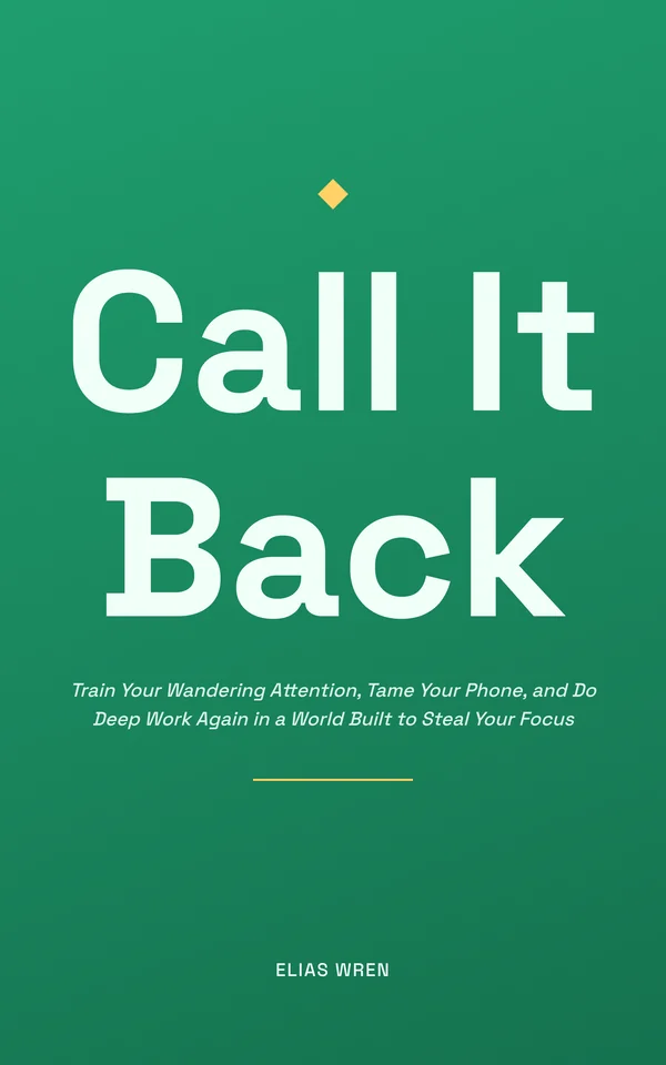 Call It Back — cover