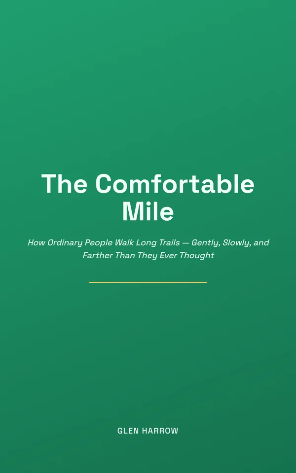 The Comfortable Mile — cover